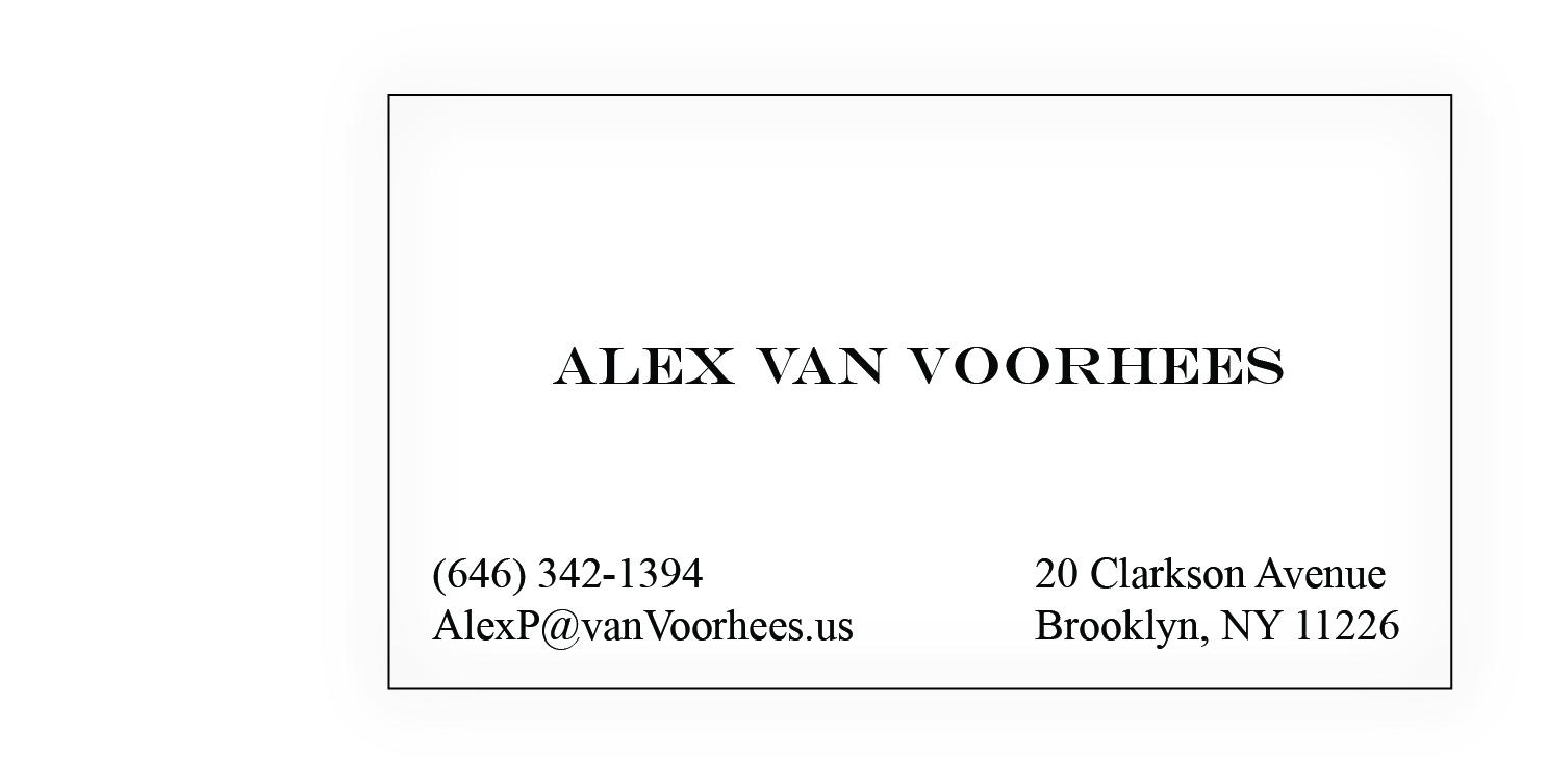 Alex P van Voorhees